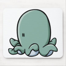 Cartoon-Krake Mauspads