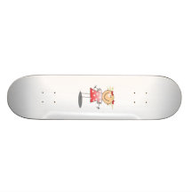 Cartoon-Stock-Mädchen Individuelle Skateboarddecks