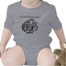 Cartoon Turbo durch BoostGear.com Strampelanzüge