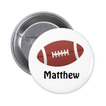 Cartoonfußballpersonalisierte Namensgewohnheit Buttons