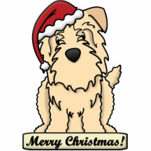 CartoonGlen der Imaal Terrier-Weihnachtsverzierung Ausschnitt