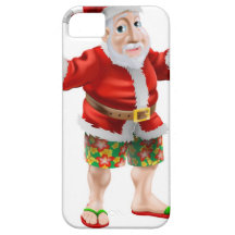 Cartoonstrand Sankt iPhone 5 Schutzhülle