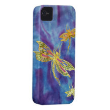 Case-Mate IPhone Silk Libellen-Fall iPhone 4 Cover