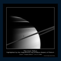 CassiniMission-TethysRingShadow_ca poster