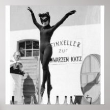 CAT-MÄDCHEN-PLAKAT