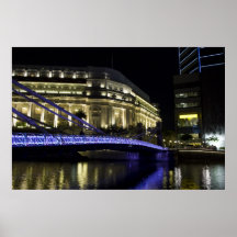 Cavenagh Brücke Plakatdruck