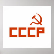 CCCP PLAKATDRUCKE