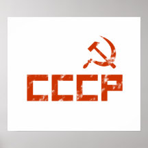 CCCP Vintag Plakate