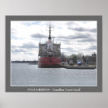 CCGS GRIFFON - Kanadische Küstenwache Plakate