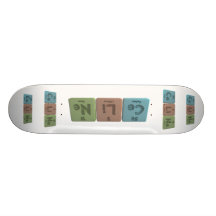 Celine als Cer-Lithium-Neon Personalisierte Skateboarddecks