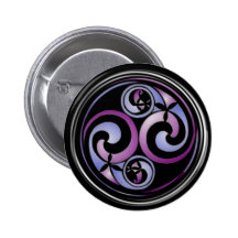 Celtic gewundenes #2 button