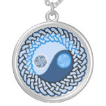 Celtic Yin Yang Halskette