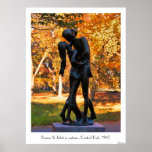 Central Park-Herbst: Romeo- u. Julietstatue 02C Plakate