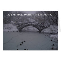 CENTRAL PARK - NEW YORK GRUßKARTEN