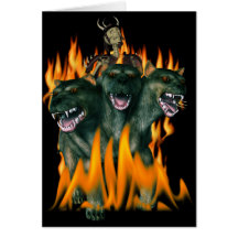 Cerberus in der Hölle Karten