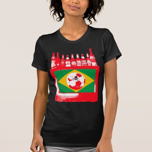 Céu de Futebol brasileiro Tshirts