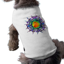 Chakra Sun Haustier-Hemd Haustier T-shirt