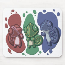 Chamäleon-Farbe Mousepad