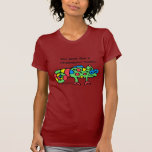 Chamäleon sträubt sich T-Shirt