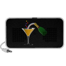 Champagne-Toast Notebook Speaker