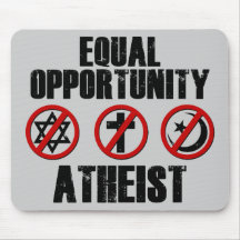Chancengleichheits-Atheist Mousepads
