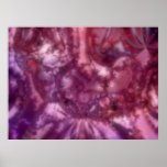 Chaos-gebatikter Druck Plakatdruck