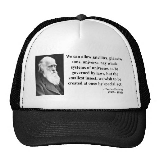 Charles Darwin-Zitat 4b Truckerkappe