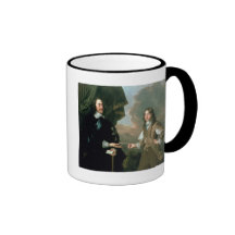 Charles I und James, Herzog von York, c.1647 Tasse
