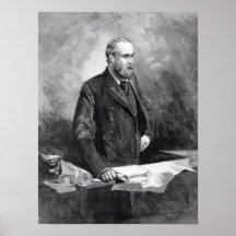Charles Stewart Parnell Plakatdruck