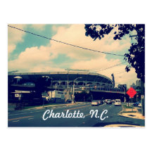Charlotte, N.C.-Postkarte