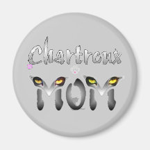 Chartreux Katzen-Mamma-Geschenke Kühlschrankmagnet