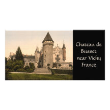 Chateau de Busset, nahe Vichy, Frankreich Bilderkarten