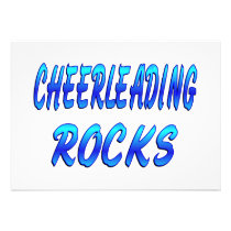 CHEERLEADING FELSEN einladungen