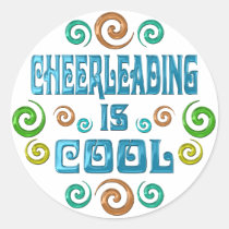 Cheerleading ist cool aufkleber