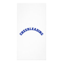 Cheerleading Photo Greeting Card