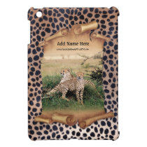 Cheetah Banner and Fur - Customize ipad mini hüllen
