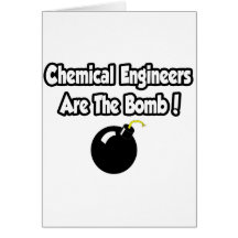 Chemieingenieure sind die Bombe! Grußkarten