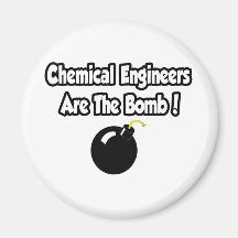 Chemieingenieure sind die Bombe! Kühlschrankmagnete