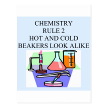 Chemieregel 2 postkarten