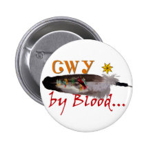 Cherokee durch Blut Anstecknadelbuttons
