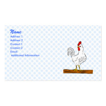 Cheronimo Huhn Visitenkartenvorlage