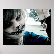 Cheshire-Katze Posterdrucke