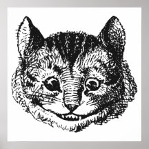 Cheshire-Katze Posterdruck