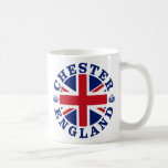 Chester um eine britische Flagge Kaffeetasse