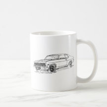 Chevy Nova 1974 Kaffee Tasse