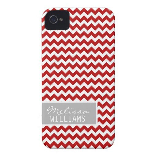 Chic Zickzack iPhone 4 Case-Mate Hülle