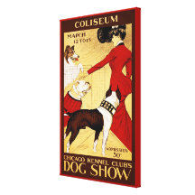 Chicago-Hundehütte schlägt Hundeshow mit einer Keu Galerie Falt Leinwand
