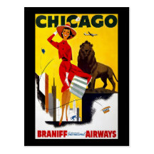 Chicago Postkarte