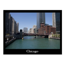 Chicago Postkarte