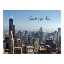Chicago-Postkarte